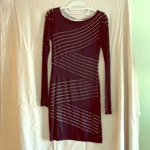 Bailey 44 long sleeve bodycon mini dress